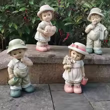 Outdoor Cartoon Garden in the Courtyard