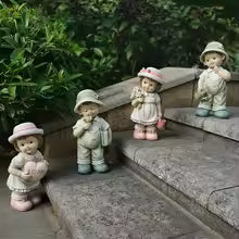 Outdoor Cartoon Garden in the Courtyard