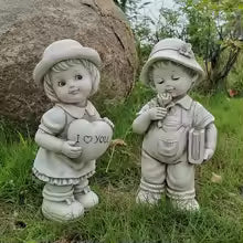 Outdoor Cartoon Garden in the Courtyard