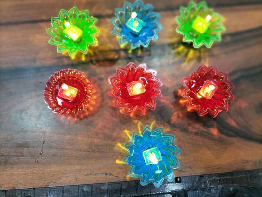 Plastic Water sensor diya crystal